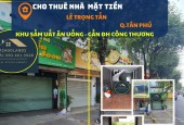 Cho thuê nhà mặt tiền Lê Trọng Tấn 68m2, 2 Lầu, 30Triệu